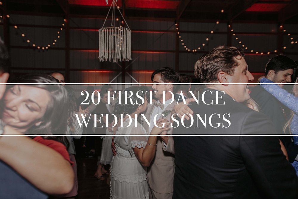 20-first-dance-wedding-songs-2018