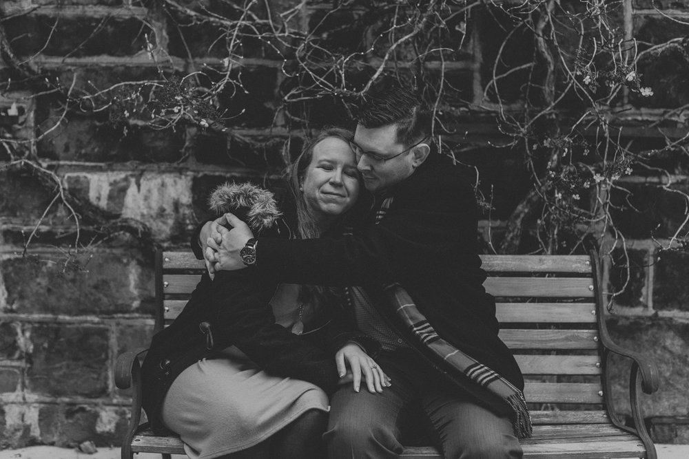local-lehigh-valley-engagement-photographer-winter-black-and-white