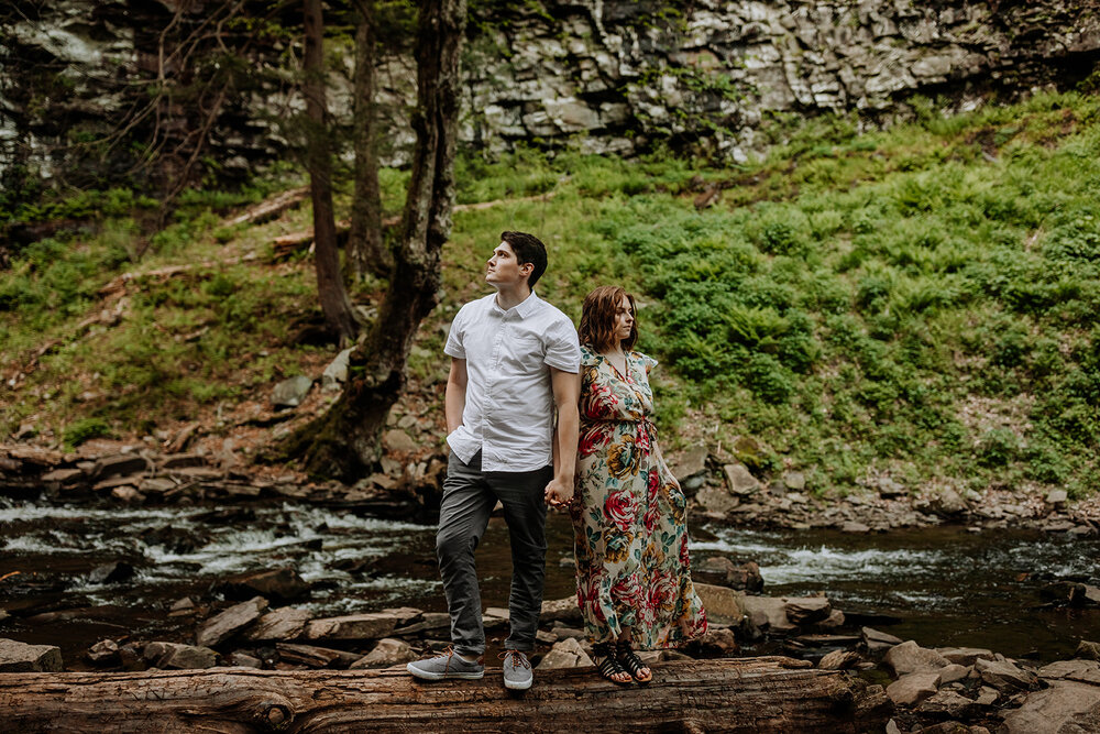 ricketts-glen-state-park-waterfall-engagement-session-7