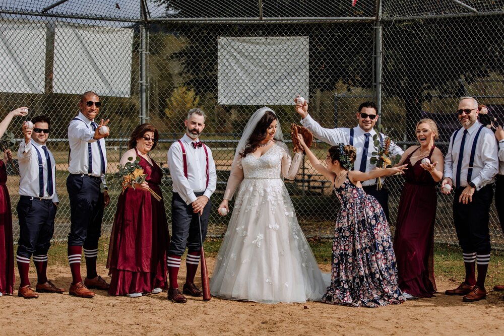 baseball-themed-wedding-bridal-party-photos
