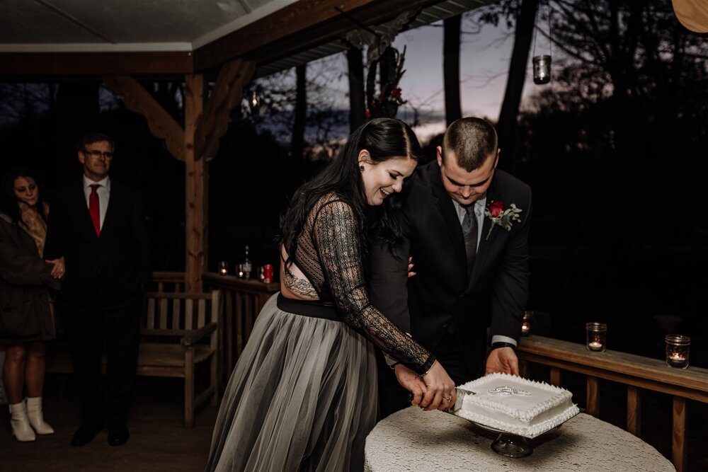 nepa-pennsylvania-wedding-elopement-photographers-cake-cutting-2