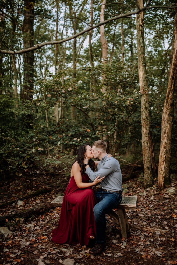 Hawk Mountain Sanctuary Engagement Photos // Kempton, PA - Hand and ...